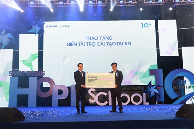 Samsung Hope School gives wings to dreams of young people hinh anh 1