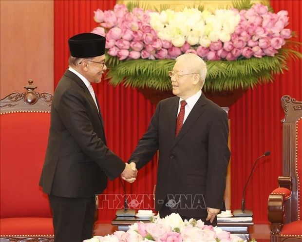 Ample room remains for Vietnam-Malaysia cooperation: Party chief hinh anh 1