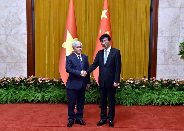 Vietnam Fatherland Front enhances ties with Chinese People’s Political Consultative Conference hinh anh 1