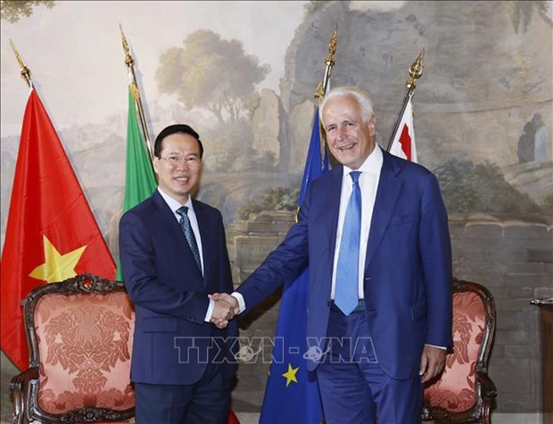 President visits Italy’s Tuscany region hinh anh 1