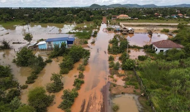 Cambodia warns of flooding due to Mekong River’s rising water level hinh anh 1