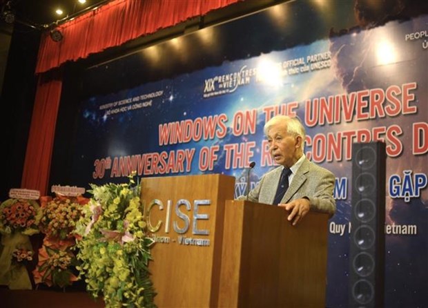 International scientific conference “Windows on the Universe” opens in Binh Dinh hinh anh 1