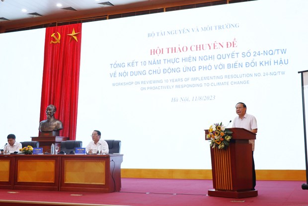 Vietnam improves legal frameworks, builds capacity to cope with climate change hinh anh 2