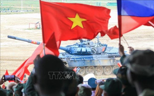 Defence Minister Phan Van Giang attends Russia’s Army 2023 hinh anh 1