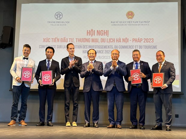 Hanoi seeks stronger partnership with Ile-de-France region hinh anh 2