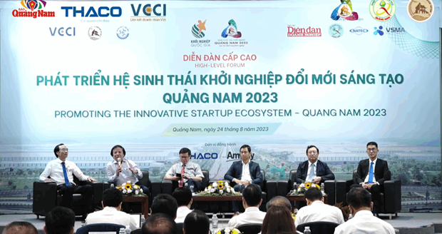 High-level forum on start-up ecosystem held in Quang Nam hinh anh 1