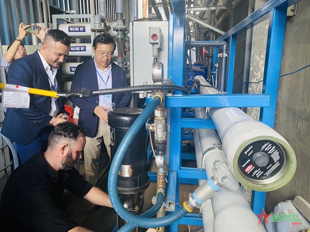 US startup transfers water treatment technology to Vietnamese firm hinh anh 1
