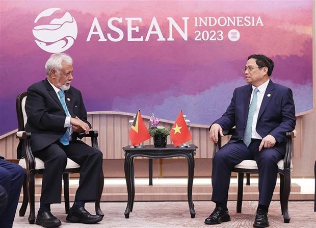 PMs of Vietnam, Timor Leste pledge to enhance ties hinh anh 1