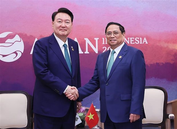 Leaders affirm coordination to deepen Vietnam-RoK comprehensive strategic partnership hinh anh 1