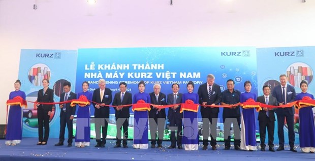 German-invested hi-tech film factory inaugurated in Binh Dinh hinh anh 1