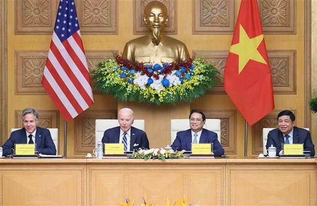 Vietnam, US agree to turn investment, innovation into important pillar of new partnership hinh anh 1