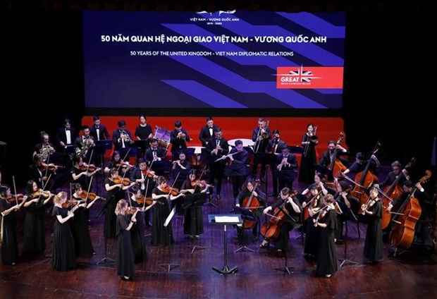 Ceremony marks 50th anniversary of Vietnam-UK diplomatic ties hinh anh 1