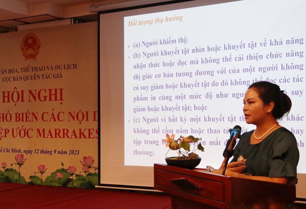 Marrakesh Treaty to improve print-disabled persons’ access to publications: official hinh anh 1