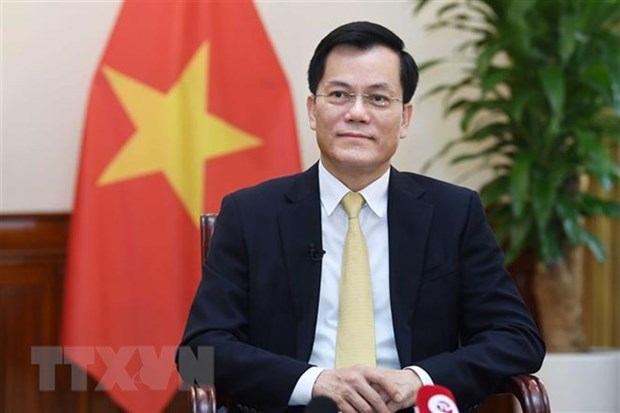 Deputy Foreign Minister Ha Kim Ngoc grants interview on US President's visit hinh anh 1