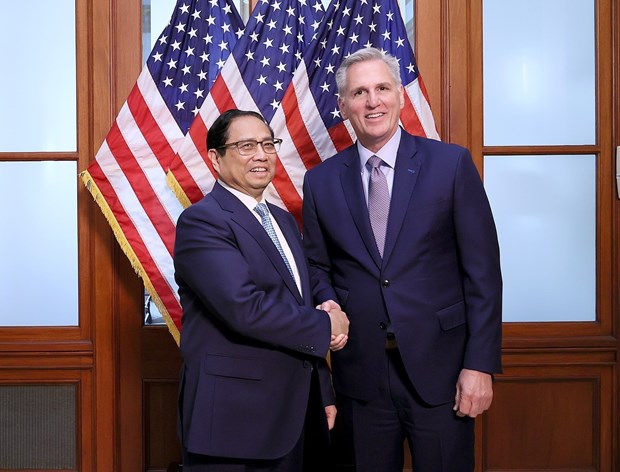 Prime Minister receives Speaker of US House of Representatives hinh anh 1