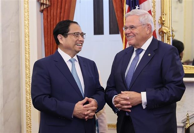 Prime Minister meets leaders of US Senate Committee on Foreign Relations hinh anh 2