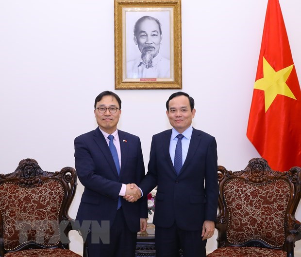 Deputy PM hosts new RoK Ambassador hinh anh 1