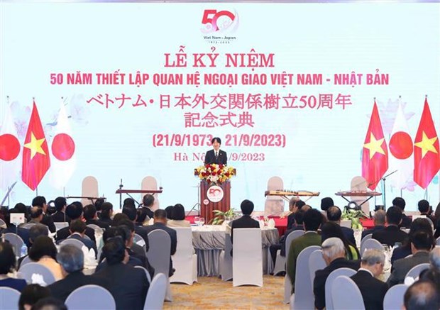 Ceremony marks 50th anniversary of Vietnam-Japan diplomatic relations hinh anh 3