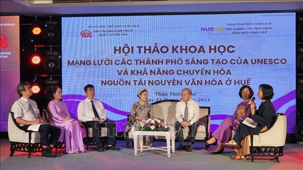 Hue seeks to become creative city of UNESCO hinh anh 1
