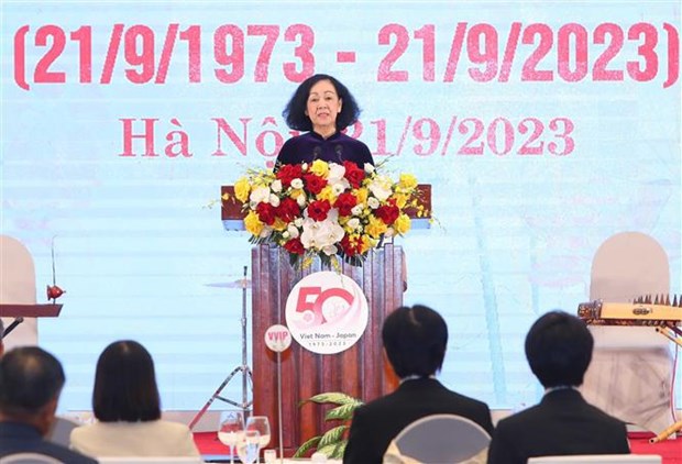 Ceremony marks 50th anniversary of Vietnam-Japan diplomatic relations hinh anh 2