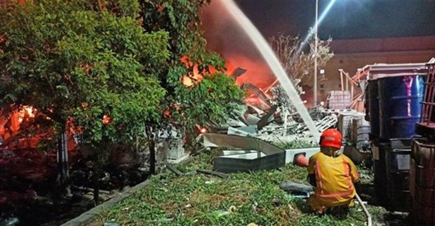 Nineteen Vietnamese citizens injured in factory explosion in Taiwan hinh anh 1