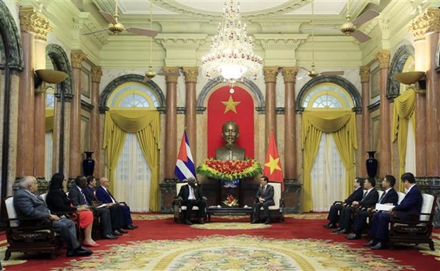 President welcomes leader of National Assembly of People's Power of Cuba hinh anh 2