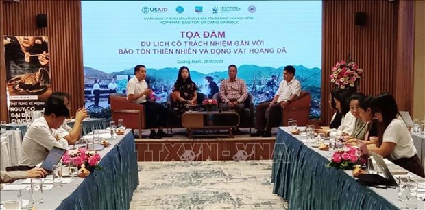 Eco-tourism in special-use forests reels in 100 billion VND annually hinh anh 1