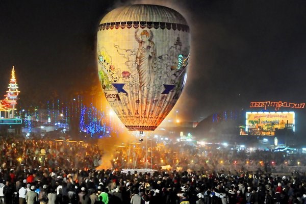 Myanmar's hot air balloon festival to resume after 3-year halt hinh anh 1