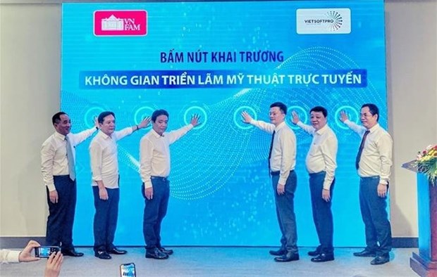 First virtual art exhibition space launched in Vietnam hinh anh 2