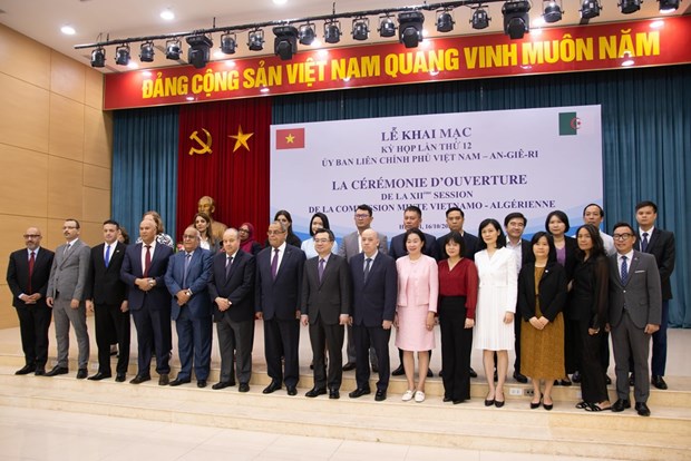 Vietnam-Algeria Inter-Governmental Committee convenes 12th meeting hinh anh 2