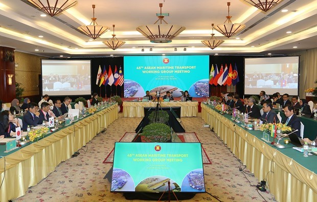 45th ASEAN Maritime Transport Working Group Meeting held in HCM City hinh anh 1