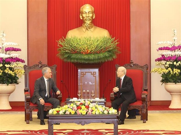 Chairman of Russian State Duma concludes official visit to Vietnam hinh anh 3