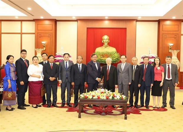 Party chief receives CPP external relations commission head hinh anh 2
