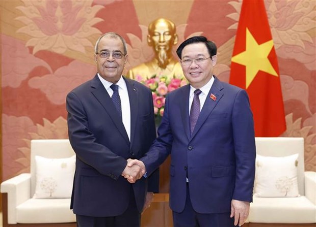 NA Chairman receives Algerian minister of industry, pharmaceutical production hinh anh 1