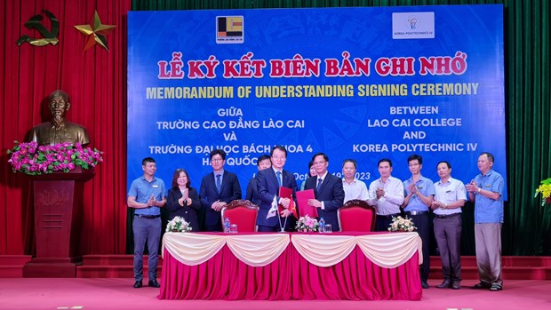 Lao Cai, RoK bolster training cooperation hinh anh 1