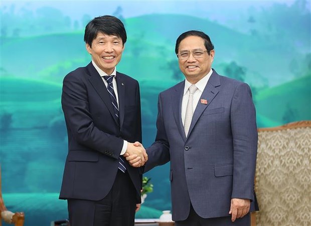 PM hosts Governor of Japan’s Gunma prefecture hinh anh 1