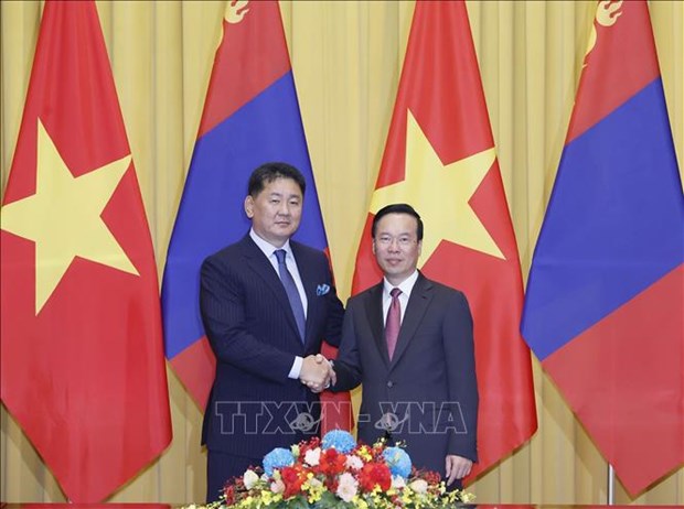 Vietnam treasures traditional friendship with Mongolia: President hinh anh 1