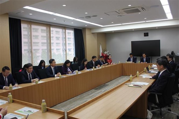 Hanoi delegation’s visit seeks stronger cooperation with Japan hinh anh 1