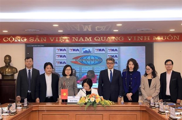 National news agencies of Vietnam, Armenia ink cooperation deal hinh anh 1