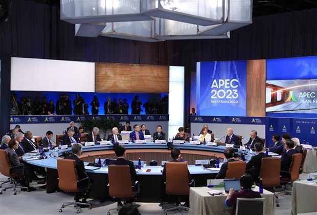 President Vo Van Thuong attends APEC Economic Leaders’ Meeting hinh anh 2