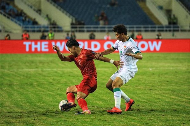 2026 FIFA World Cup qualifier: Vietnam lose 0-1 to Iraq in injury time hinh anh 1