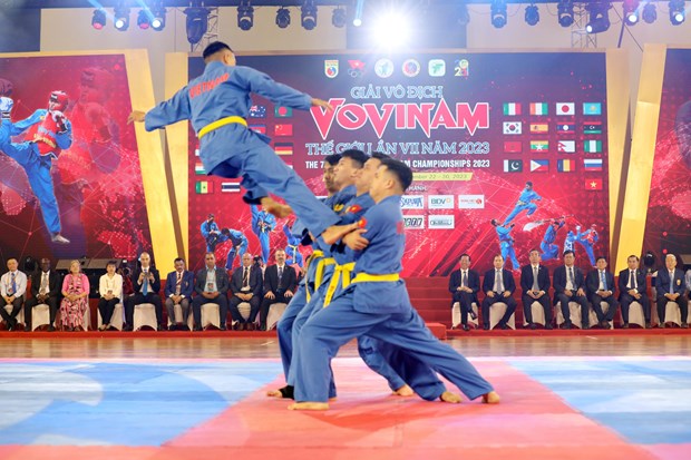 7th World Vovinam Championship opens in HCM City hinh anh 2