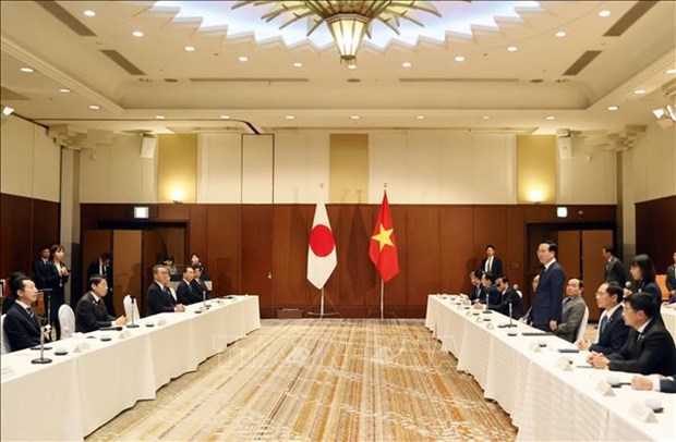 Vietnamese President receives leaders of Japanese prefectures hinh anh 1