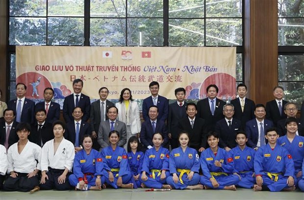 Vietnamese President meets Japanese families participating in youth exchanges hinh anh 2