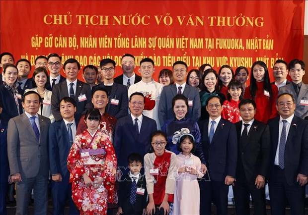 Vietnamese President receives leaders of Japanese prefectures hinh anh 2