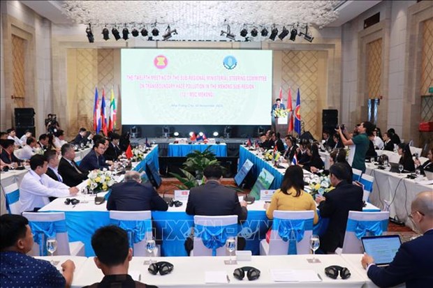 Ministerial meeting discusses transboundary haze pollution in Mekong sub-region hinh anh 1
