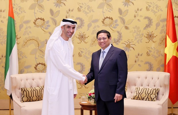 PM receives UAE minister of state, concludes trip to attend COP28 hinh anh 1