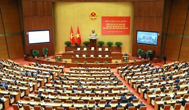 National conference popularising resolutions of Party Central Committee’s 8th session hinh anh 1