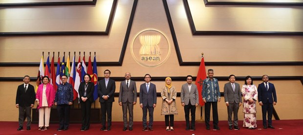 ASEAN, Morocco launch sectoral dialogue partnership hinh anh 1