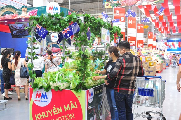 Australian food, beverage products introduced at MM Mega Market in Vietnam hinh anh 1